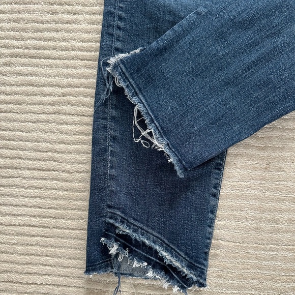 PAIGE Dark and Light Blue Denim Jeans size 29 - Picture 4 of 7